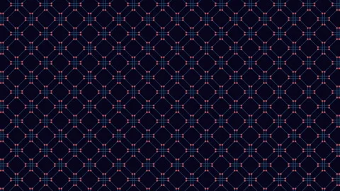 Geometric black and blue pattern with small circles Vídeos de archivo 292940309