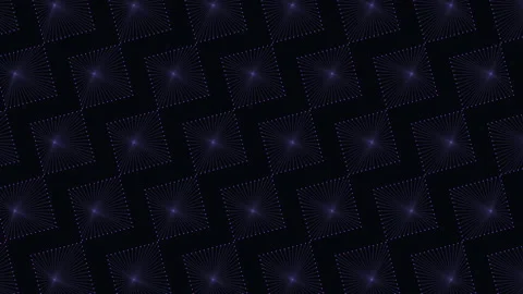 Geometric black and purple pattern with diagonal zigzag arrangement Stock Footage 289217111