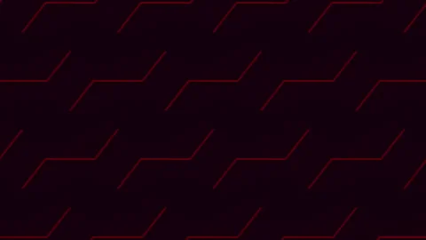 Geometric black and red diagonal pattern for web design Stock Footage 311751878