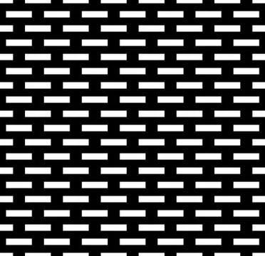 Geometric black and white pattern on black and white background Stock Illustration