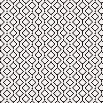 Geometric Black and White Pattern Stock Illustration