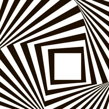 Geometric Black and White Vector Pattern Stock Illustration