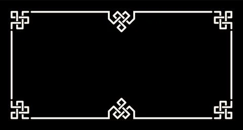 Geometric black background Stock Illustration