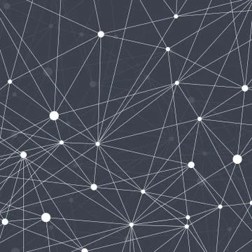 Geometric black background for your design and your text Stock Illustration