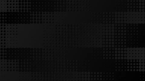 Geometric Black Halftone Pattern Backgrounds. Stock Footage 294674075