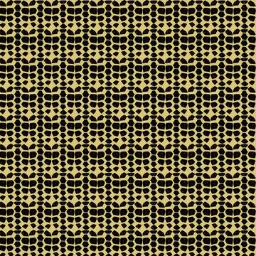 Geometric Black Pattern Stock Illustration