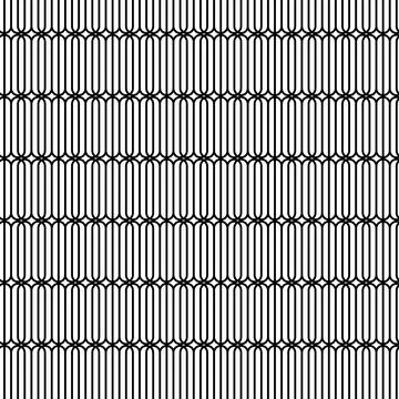 Geometric Black Pattern Stock Illustration