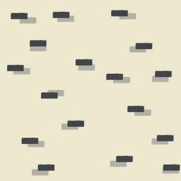 Geometric blocks, seamless pattern Stock Illustration
