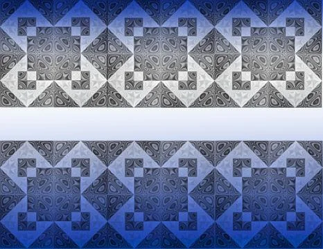 Geometric blue abstract background Stock Illustration