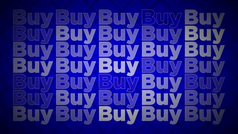 Geometric blue background with buy tipescript in 4k video. Stock Footage 155612815