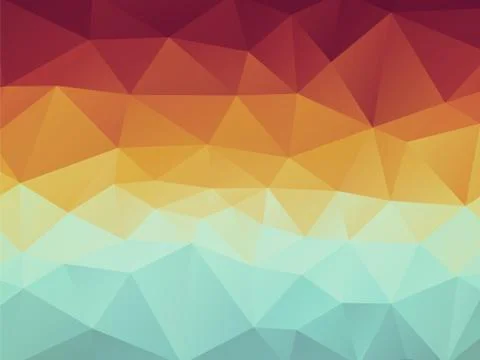 Geometric blue brown abstract background Illustrazione stock