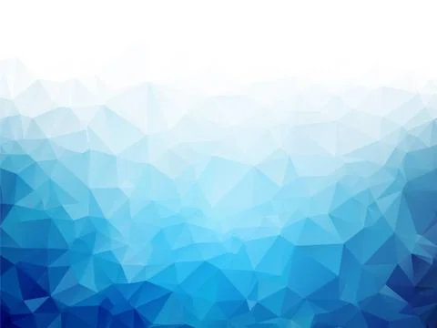 Geometric blue ice texture background Stock Illustration