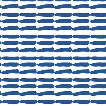 Geometric blue shapes pattern design Stock Illustration