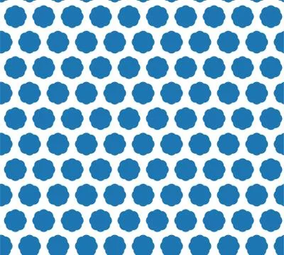 Geometric blue snow seamless pattern for design Stock Illustration