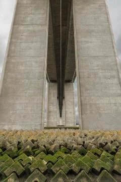 Geometric bridge Stock Photos