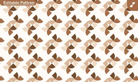 Geometric brown repeating pattern background イラスト素材