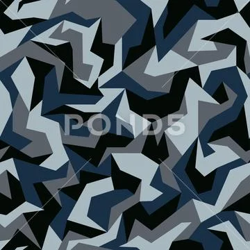Camo Seamless Stock Illustration - Download Image Now - Camouflage