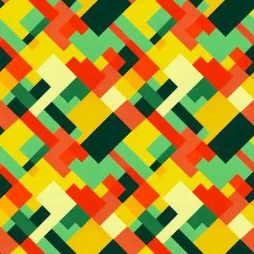 Geometric camouflage seamless pattern. Minimal Illustrazione stock