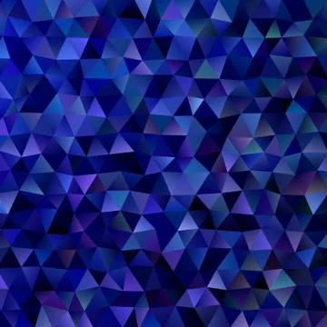Geometric chaotic triangle pattern background Ilustração Stock