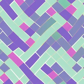 Geometric checkerboard design seamless pattern. Striped colorful summer bac.. Stock Illustration