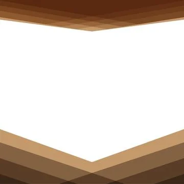 Geometric Chevron Design Elegant Brown and Tan Pattern Stock Illustration