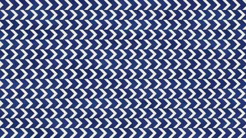 Geometric chevron pattern blue white abstract seamless texture Stock Illustration