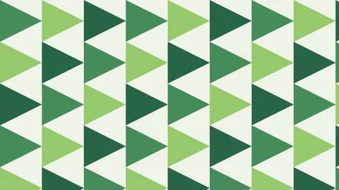 Geometric chevron pattern with green mint and dark accents repeating modern.. Stock Illustration