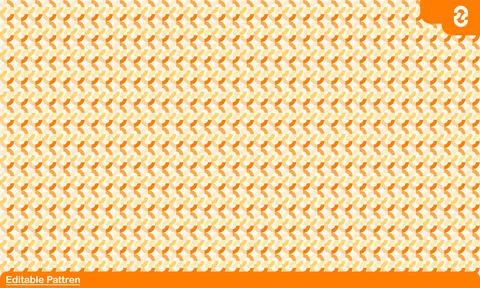 Geometric chevron pattern orange and yellow background Ilustración de archivo