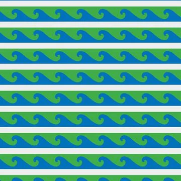 Geometric circle abstract seamless pattern template Stock Illustration