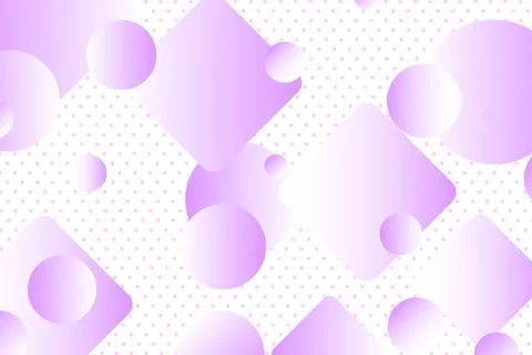 Geometric circle and rectangles background. Stock Illustration