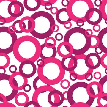 Geometric circle dot seamless pattern. Modern stylish texture for carpet, wra Stock Illustration