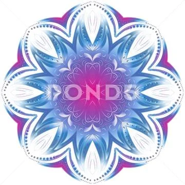 Geometric circle element. Mandala for decoration holiday cards, background  and: Graphic #69996629