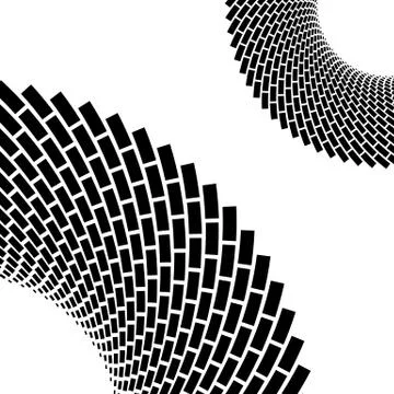 Geometric circle element with radial rectangle shapes イラスト素材