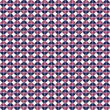 Geometric Circle Grid Pattern For Modern Tech Branding 스톡 일러스트