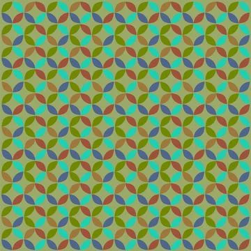 Geometric Circle Pattern Geometric Circle Retro Pattern. Abstract Geometri... Foto stock