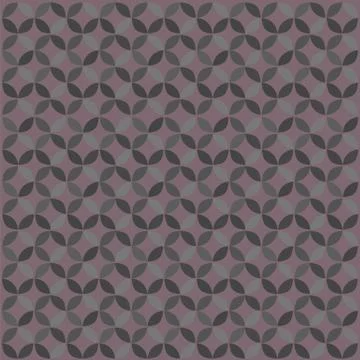 Geometric Circle Pattern Illustrazione stock