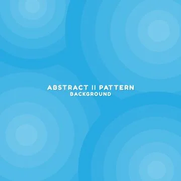 Geometric circle pattern shape wave abstract background color blue bright Stock Illustration