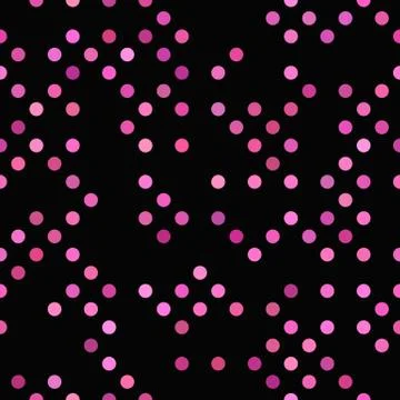 Geometric circle pattern - vector background Stock Illustration