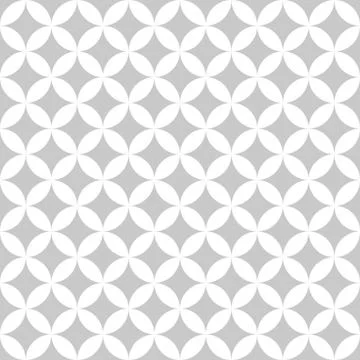 Geometric circle seamless star pattern. Abstract texture for textile. 스톡 일러스트