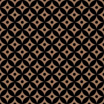 Geometric circle seamless star pattern. Abstract texture for textile. イラスト素材