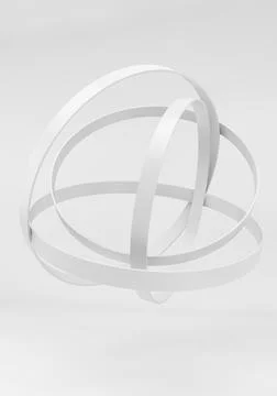 Geometric circles figure Stock Illustration