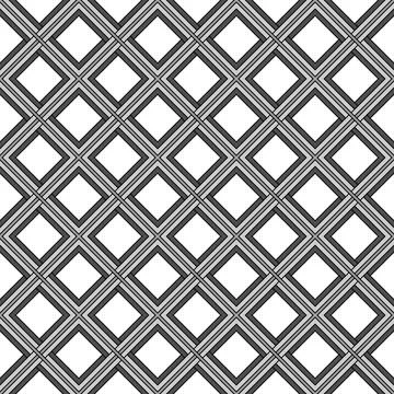 Geometric color-editable pattern of intersecting lines for textures, textiles Stock Illustration