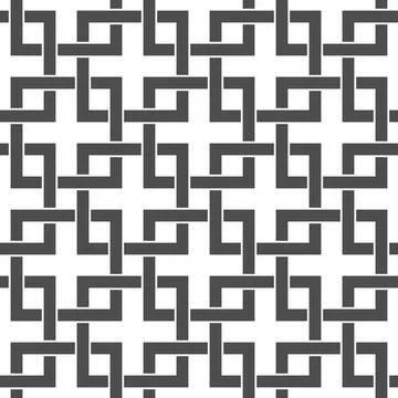 Geometric color-editable pattern of intersecting lines for textures, textiles Stock Illustration