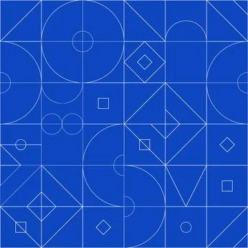 Geometric, color, seamless pattern. Line pattern on color background 스톡 일러스트