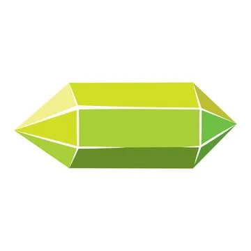 Geometric colored crystal structure abstract Vector Stock Illustration