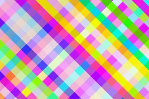 Geometric colorful background. Abstract squared pattern, colorf elements. Vector Stock Illustration