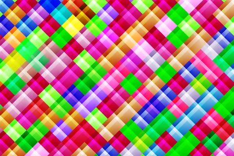 Geometric colorful background. Abstract squared pattern, colorful elements 스톡 일러스트