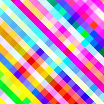 Geometric colorful background. Abstract squared pattern, colorf elements. Vector Stock Illustration