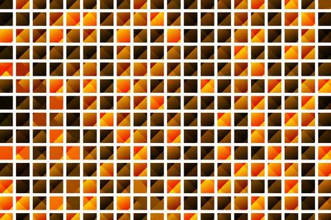 Geometric colorful background. Abstract squared pattern, colorful elements Stock Illustration