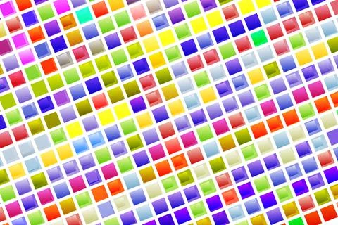Geometric colorful background. Abstract squared pattern, colorful elements 스톡 일러스트